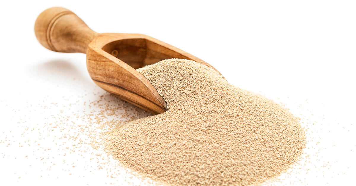 خميرة مجففة طبيعية